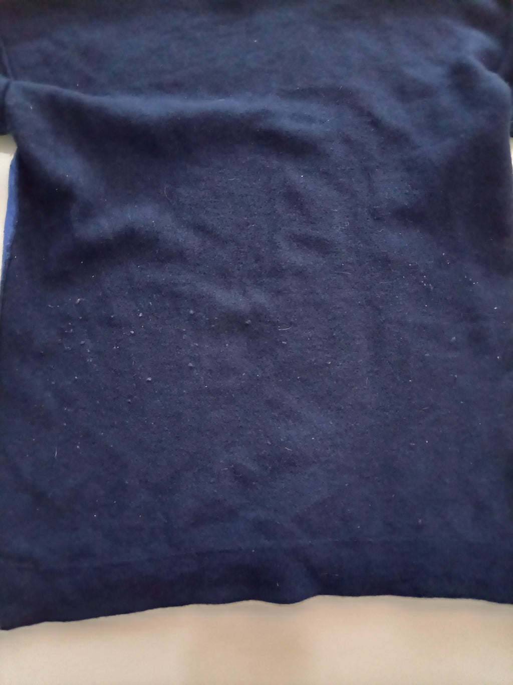 Vintage Betty Barclay Blue Geometric Lambswool & Angora Blend Jumper | UK 12-14