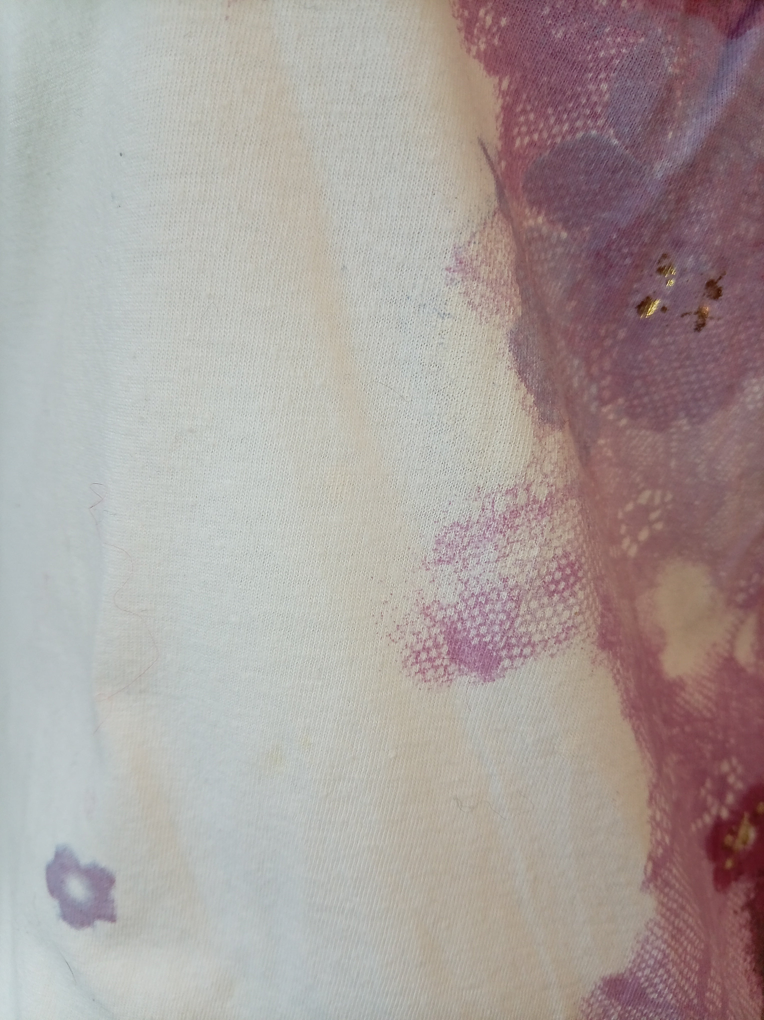 Vintage Next Cream Floral Puff Sleeve Top | UK 12